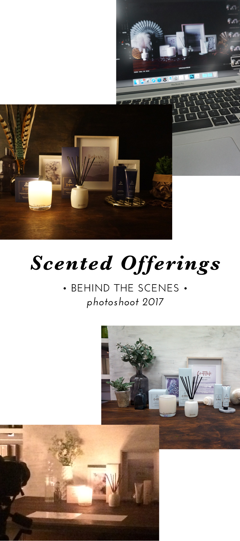 Scented Offerings photoshoot 2017